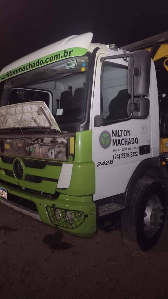 Troca do eletroventilador de empilhadeira